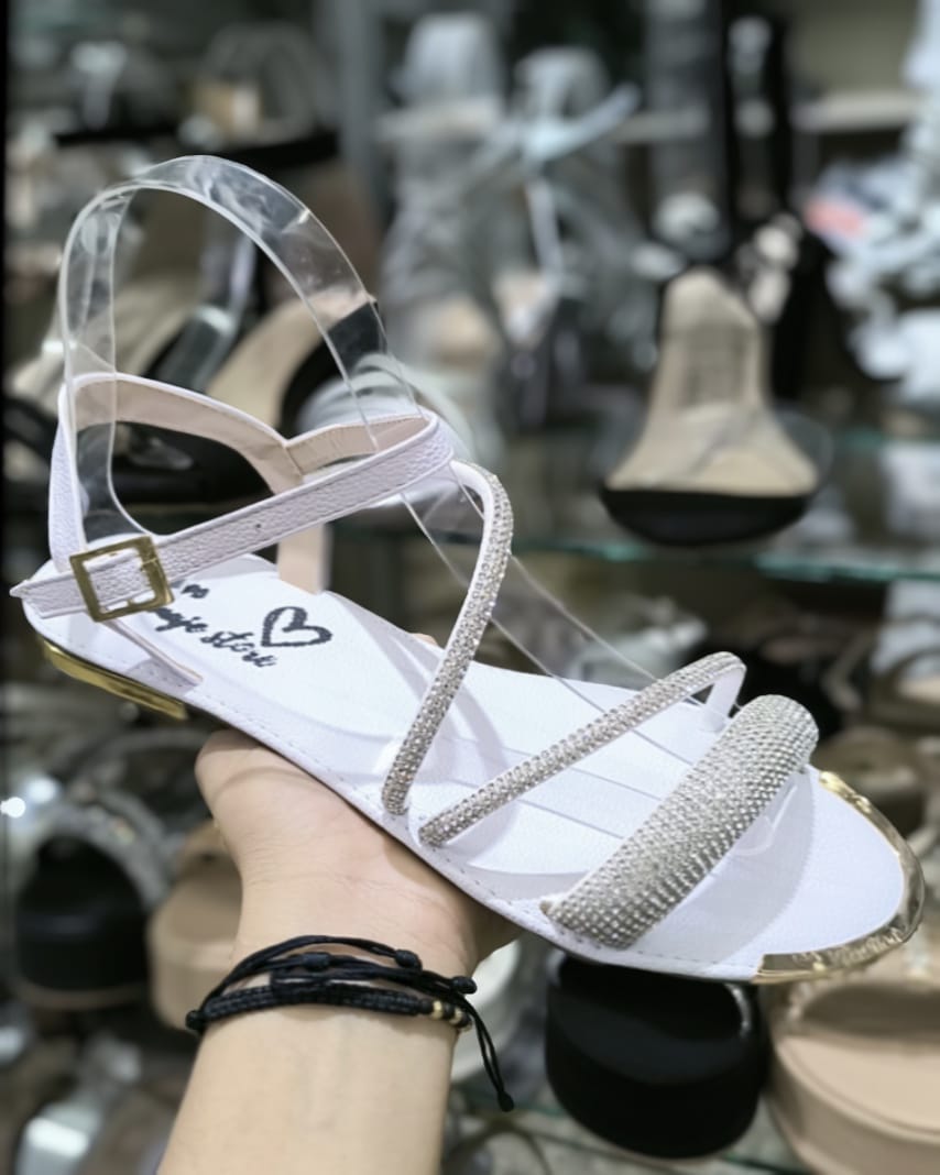 sandalia alison brillante