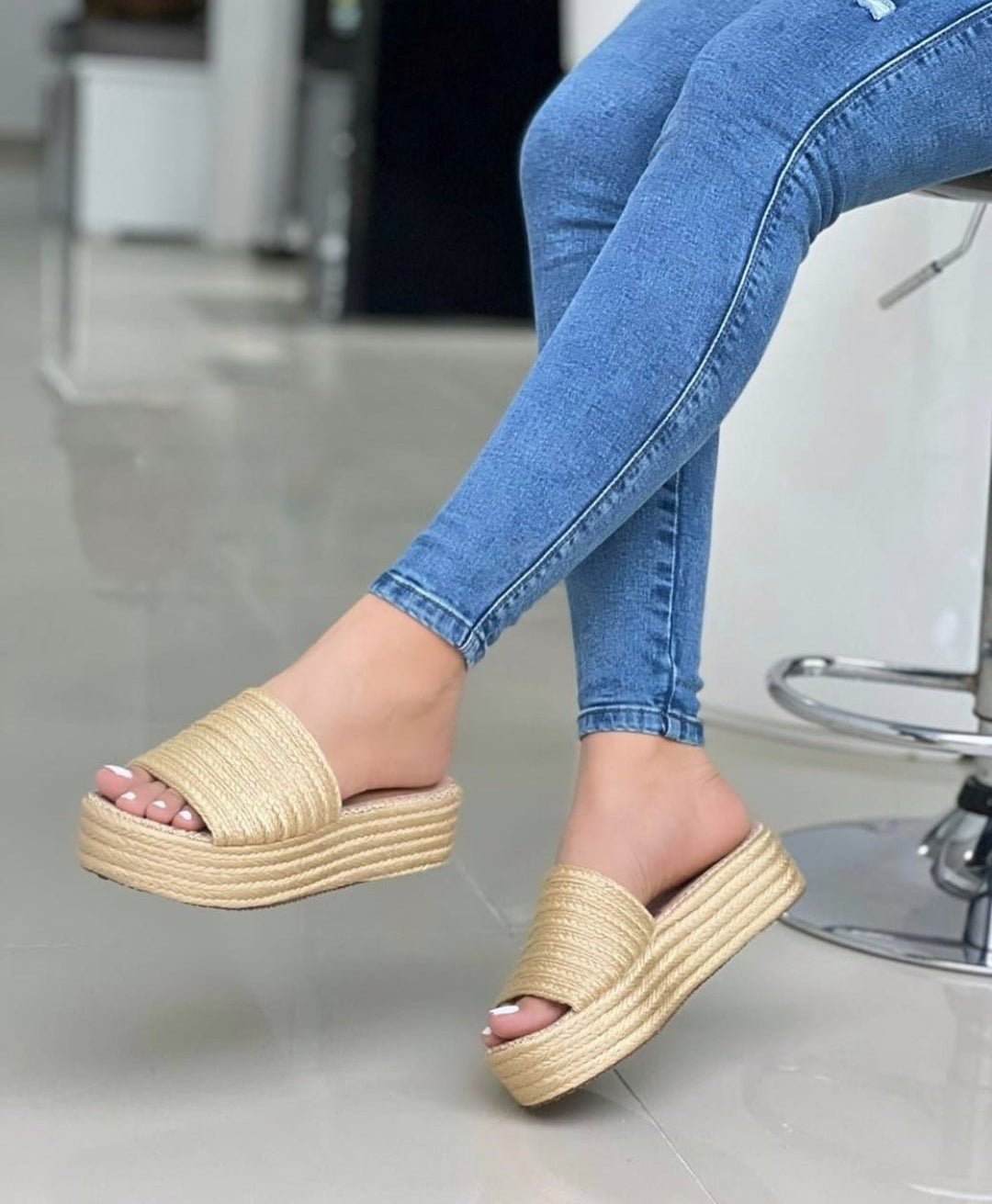 sandalia básica de yute💖 - PAULETT SHOES