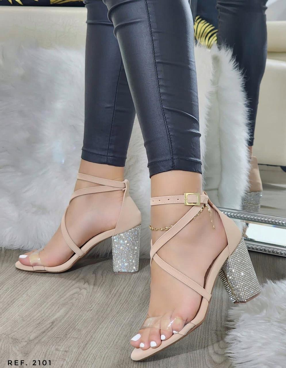 Tacon cruzado brillante💖 - PAULETT SHOES