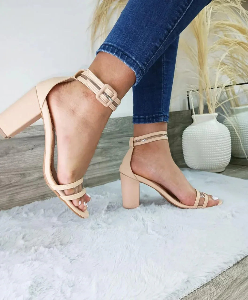 Tacón de linea transparente🔥 - PAULETT SHOES