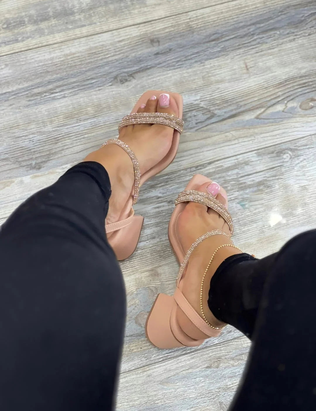 Tacón edición especial #2 de pedrería💖 - PAULETT SHOES