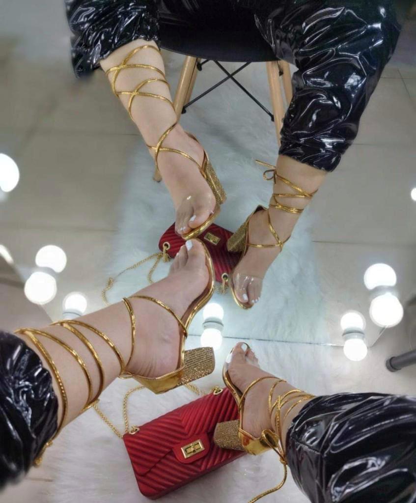 Tacón romano satinado🔥 - PAULETT SHOES