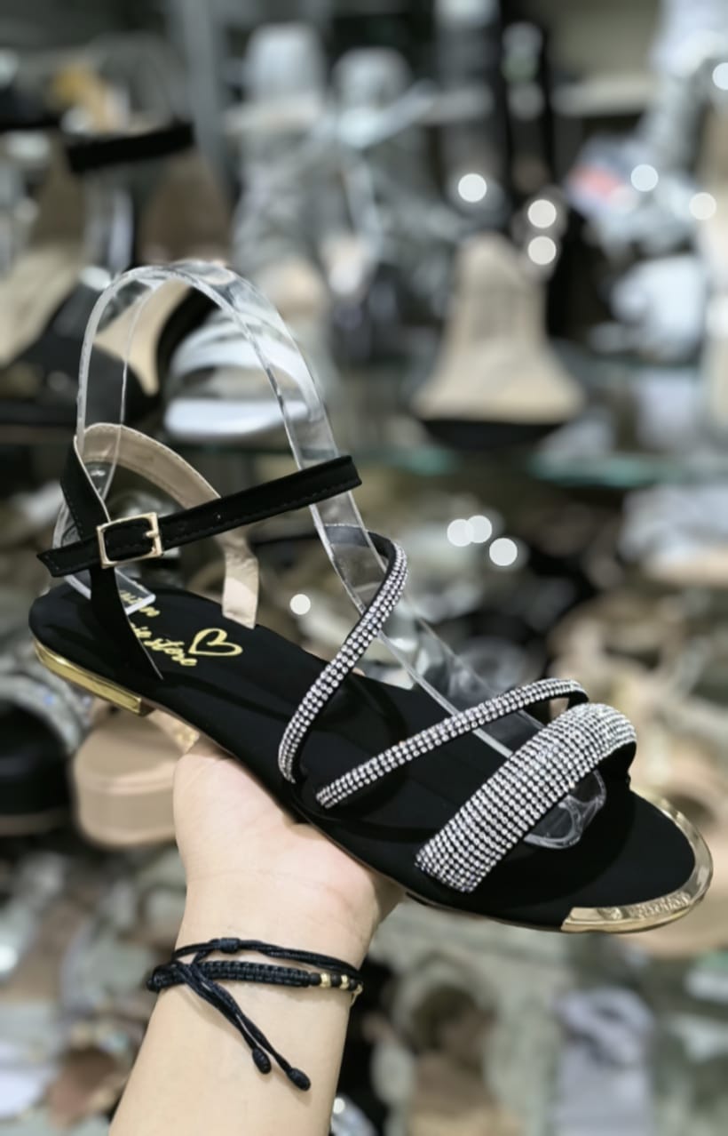 sandalia alison brillante