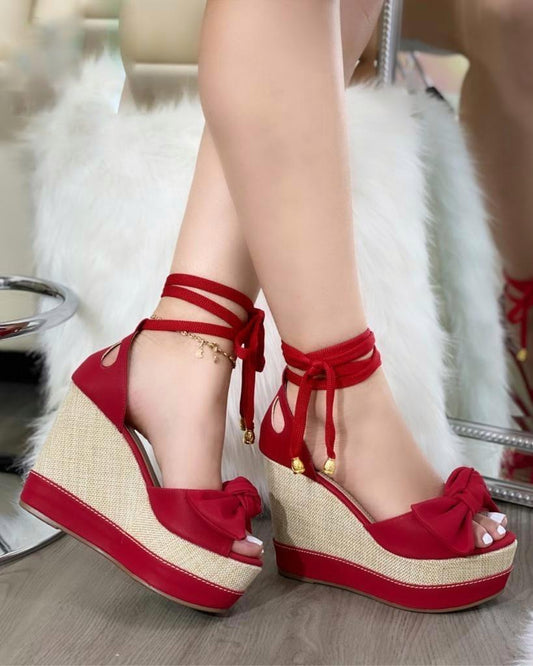 Plataforma romana de yute💖 - PAULETT SHOES