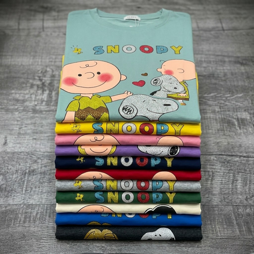 Camiseta oversize Snoopy