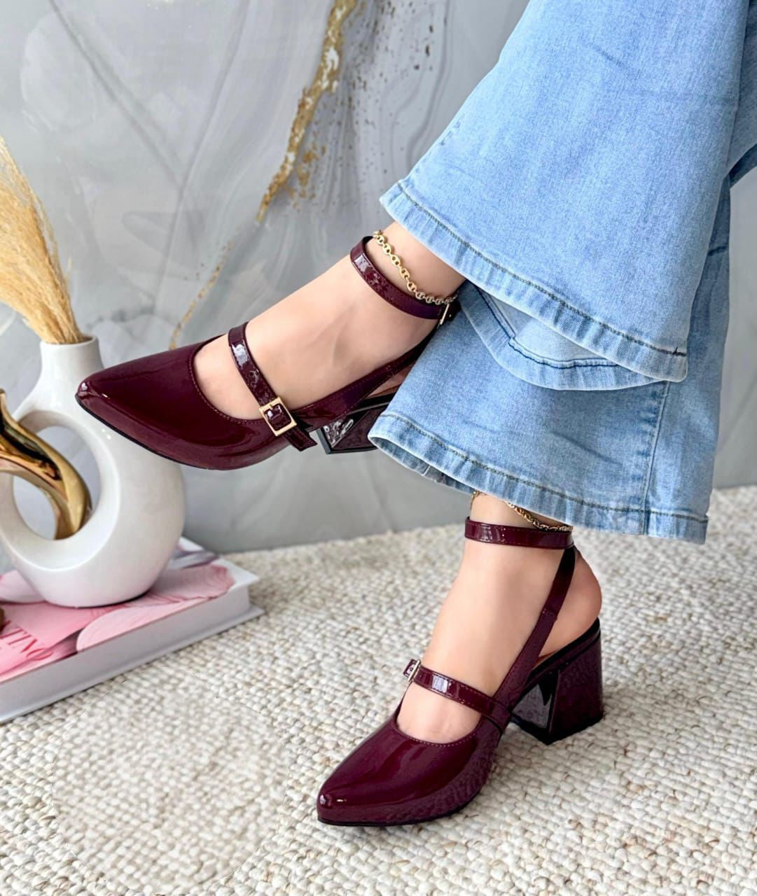 Stiletto Julieta cruzado