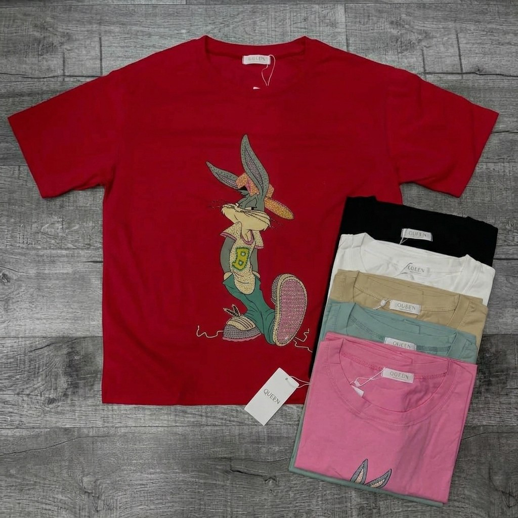 Camiseta oversize de Bugs bunny