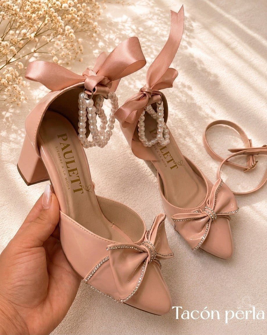 Stiletto de pedrería aura 💎
