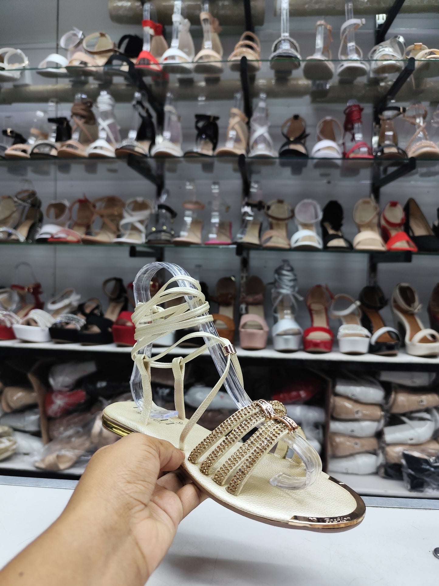 Sandalias bajitas romanas 🩷