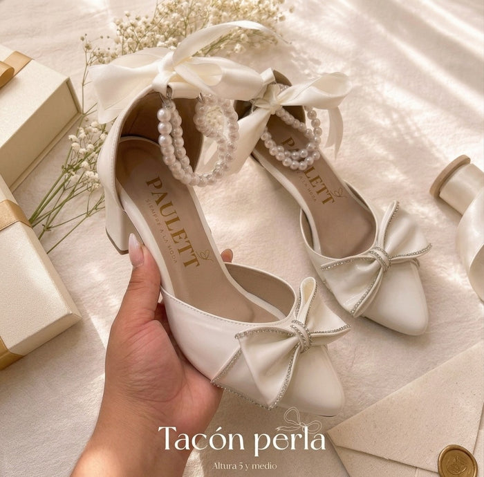 Stiletto de pedrería aura 💎