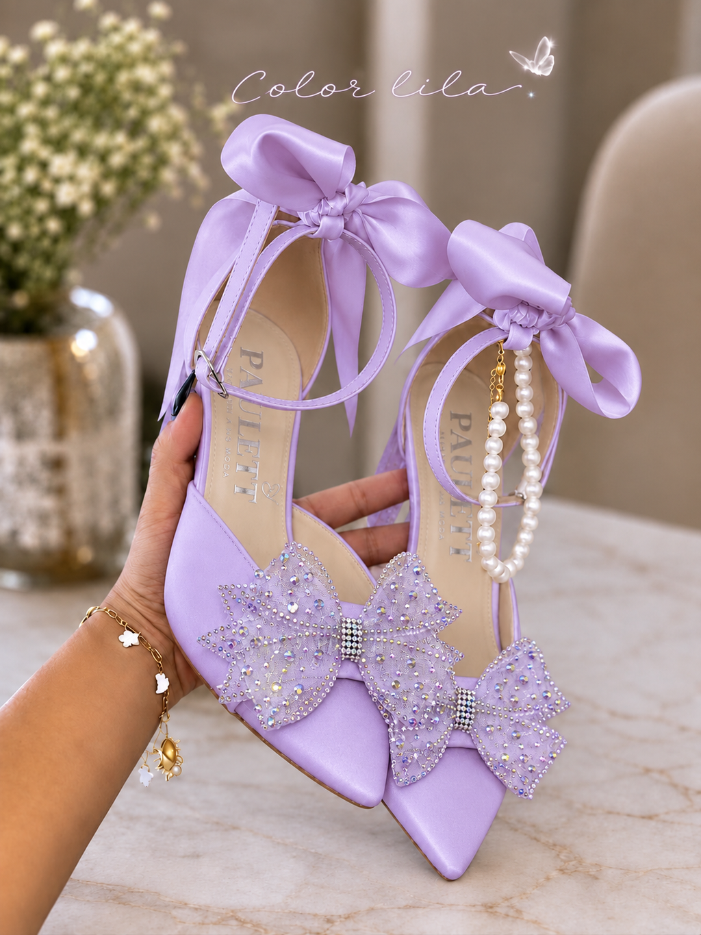 Tacón Luxury de princesa Diana