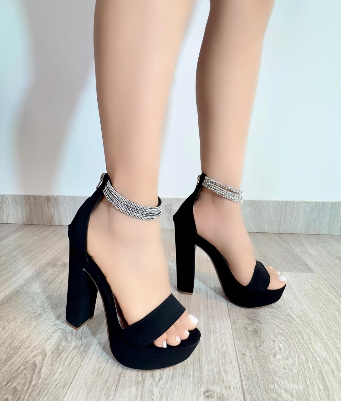 Plataforma tiras brillantes