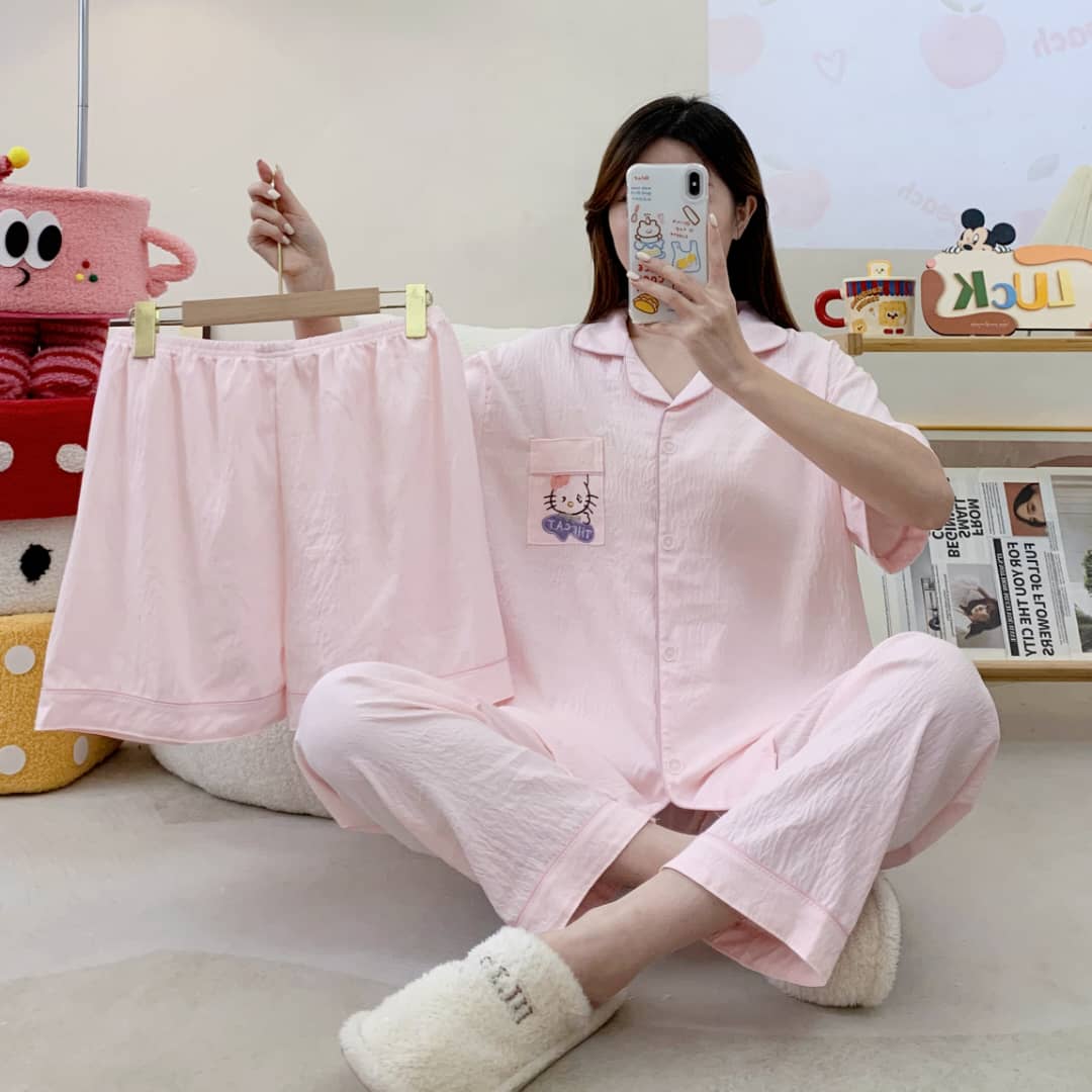 Pijamas set de 3 piezas