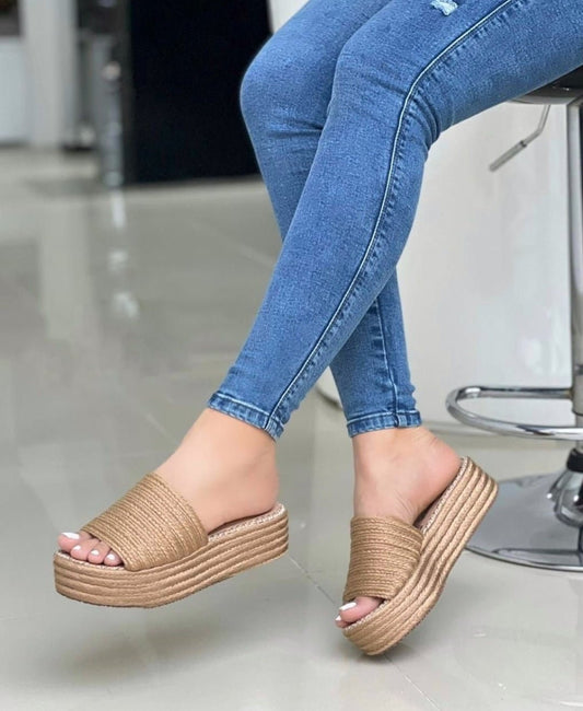 sandalia básica de yute💖 - PAULETT SHOES