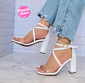 Tacón cruzado transparente🔥 - PAULETT SHOES
