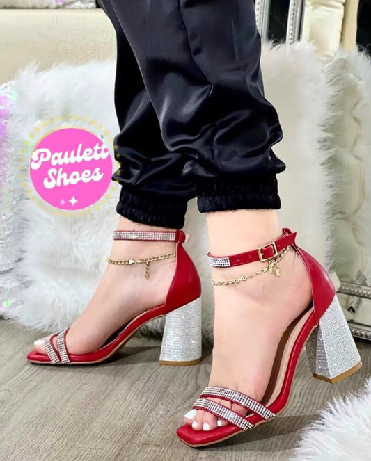 Tacón escarchado - PAULETT SHOES